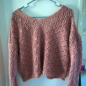 Nicole Miller Atelier crop sweater